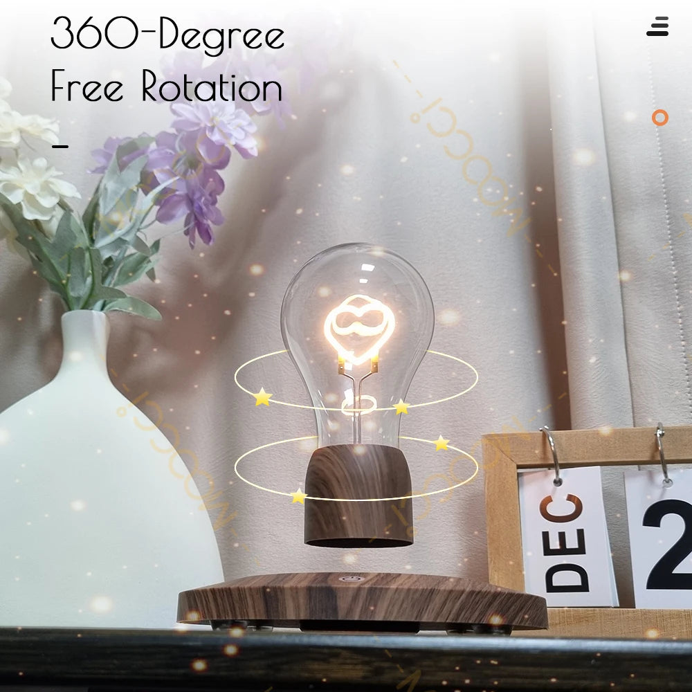 Night Levitation Light Bulb