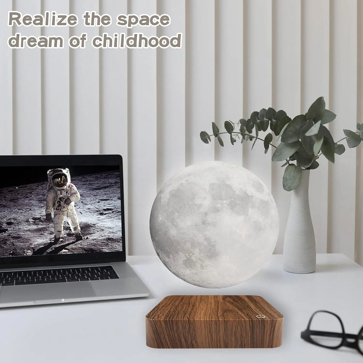 Levitating Moon Night Light